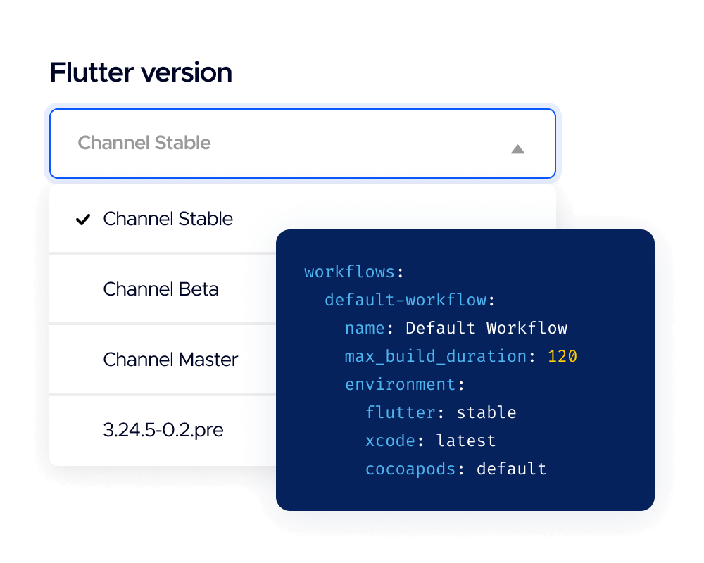 Multiple Flutter versions